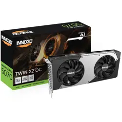 INNO3D GeForce RTX 5070 TWIN X2 OC, 12GB GDDR7