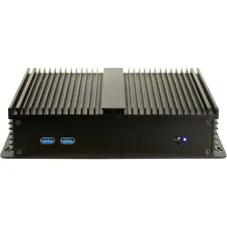 INTER-TECH Thin Mini-ITX IP-40 črno ohišje