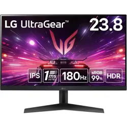 LG 24GS60f, IPS, HDMI, DP, 180Hz, 1ms