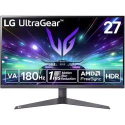 LG 27GS50F 27", VA, HDMI, DP, 180Hz, 1ms, 300cd