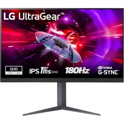 LG 32" LED IPS, 32GS75, QHD, HDMIx2, DP, 180Hz,1ms