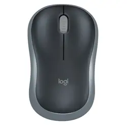 Logitech M185 bežični optički miš, siva