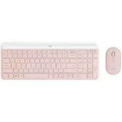 LOGITECH MK470 Slim Combo - ROSE - ADR - 2.4GHZ