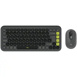 LOGITECH POP ICON COMBO - GRAPHITE - US INTL - BT  - INTNL-973