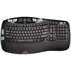 LOGITECH Wave Bluetooth ergonomic keyboard - GRAPHITE - US INTL