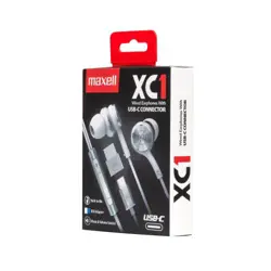 Maxell XC1 USB-C slušalice, bijele