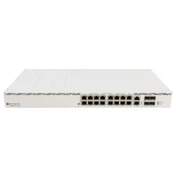 Mikrotik CRS320-8P-8B-4S+RM, ARM 32bit Dual-Core 800 MHz CPU, 256MB RAM, 32MB, 1-8 PoE+(802.3af/at), 9-16 PoE++(802.3af/at/bt), 4x10G SFP+, 8xPoE++ ports (802.bt), 1xRJ45, 1xGLAN, RouterOS L4