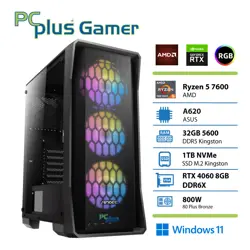 PCPLUS Storm Core i5-14440F 32GB 1TB NVMe SSD RTX 4060Ti 8GB Windows 11 Home gaming namizni računalnik