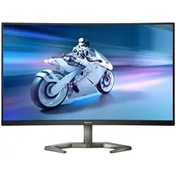 Philips Evnia 5000 32M1C5200WLED monitor gaming curved 32" (31.5" viewable) 1920 x 1080 Full HD (1080p) @ 240 Hz VA 300 cd/m² 3500:1 0.5 ms 2xHDMI DisplayPort black