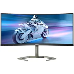 PHILIPS Monitor LED 34M1C5500VA/00 Curved 34" 165Hz 1 ms WQHD GAMING 3440 x 1440 21:9 300cd 3000:1 5 W x 2 HDMI 2.0 x 2, DisplayPort 1.4 x 2 Full Ergo