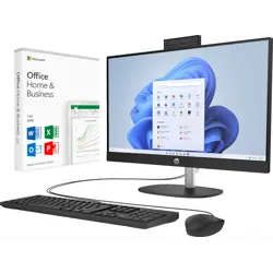 Računalo HP All-in-One 24-cr0701ng + MS Office Home and Business 2019 SLO / AMD Ryzen™ 7 / RAM 16 GB / SSD Pogon