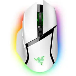 Razer Basilisk V3 Pro - Ergonomic Wireless Gaming Mouse - White Edition - EU Pac