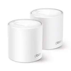 TP-Link AX3000 Deco X50 (2-pack), Dual-Band Mesh Wi-Fi 6, 574Mbps/2402Mbps (2.4GHz/5GHz), 802.11ax/ac/n/a/b/g, 3×G-LAN, Deco App