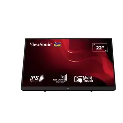 ViewSonic Monitor TD2230 21.5" 1920x1080,  IPS, VGA, HDMI, DP, Multi-Touch