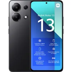 Xiaomi Redmi Note 13 6/128GB Black EU